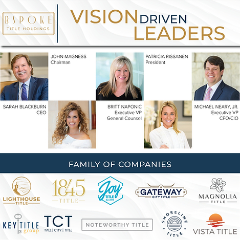 Bspoke Title Holdings Appoints Executive Management Bspoke Title Holdings Appoints Executive Management
